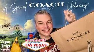 Special Coach Unboxing! What Did I Get? Vegas Trip Highlights
