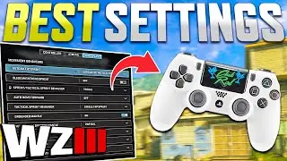*NEW* BEST Controller Settings for Warzone 3 (MW3 Warzone)