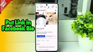 How to Put Link in Facebook Bio 2026 | New Method