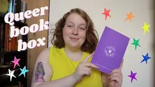 Unboxing my first Queer Book Box
