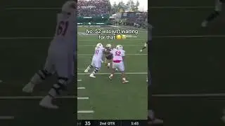 Stone cold Killer 🥶! #oline #dline #footballshorts #footballskills