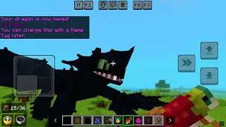 A little slight showcase of how to train your dragon Minecraft mod