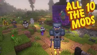 ATM10 SMP - Эпизод 03 - Реактивный ранец и рюкзак!