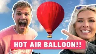 EPIC HOT AIR BALLOON FLIGHT!!