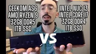 Intel NUC 13 vs. Geekom AS6: Which is the Better Mini Desktop PC?