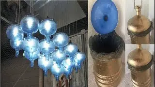 12 Cool Ideas With Recycling Gallon Water Bottle / Decor Ideas