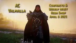Assassin's Creed Valhalla - April 6 2021: Contracts & Weekly reset Reda Shop