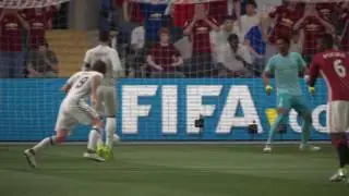 Wayne Rooney Low Driven Goal vs Real Madrid FIFA 17 Demo (PS4)