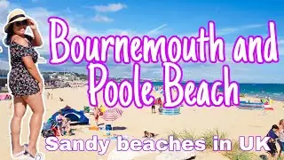 Bournemouth Beach | Poole Beach | Sandy Beaches in UK | Summer in UK | Florian's Vlog