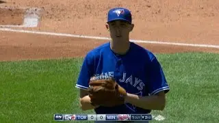 TOR@MIN: Sanchez strikes out five in six innings