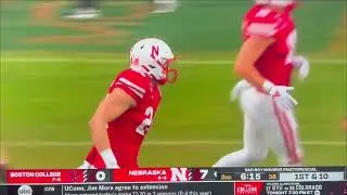 Thomas Fidone Jaylen Lloyd Nebraska Husker Football vs Boston College 12/28/24 Pinstripe Bowl