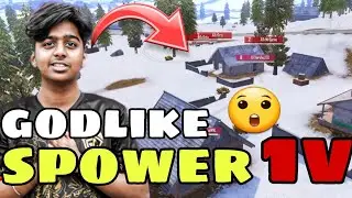 spower 1v4 in bgms 2023 😲🔥 the destroyer #godlike