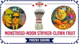 Двойной показ существ! - Монстрозо, Клоун Фрут и Мун Страйкер от Phoenix Shaving!