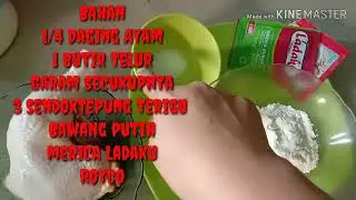 Cara membuat perkedel Ayam