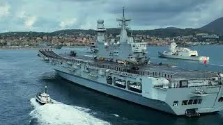 La Marina Militare alla fonda a Gaeta