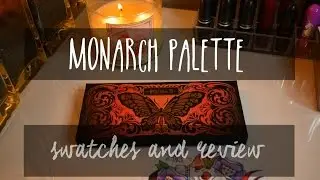 Kat Von D Monarch Palette // Swatches & Mini Review