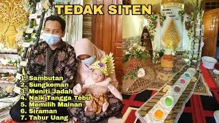 URUTAN PROSESI TEDAK SITEN. TURUN TANAH. BESERTA MAKNANYA. ADAT JAWA