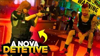 GTA V : VIDA DO CRIME | A POLICIAL QUIS BATER DE FRENTE COM A TROPA! TENHO PENA DELA... 💣  | EP#82
