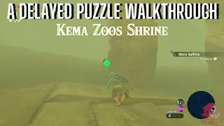 KEMA ZOOS SHRINE WALKTHROUGH A DELAYED PUZZLE ZELDA BOTW