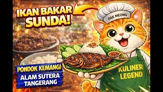 Trying Pondok Kemangi Alam Sutera | Indonesian Sundanese Food in Tangerang Indonesia