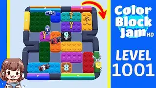 Color Block Jam Level 1001 Solution Walkthrough