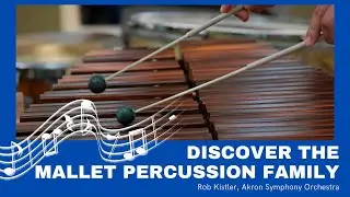 Discover the Mallet Percussion instruments with the Akron Symphony