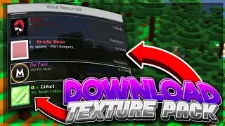 Best Way To Download & Import Texture Packs For MCPE 2020 // IOS & Android Minecraft Bedrock Edition