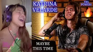 I MISSED Katrina Velarde - MAYBE THIS TIME | Richards Infinity Reacts!