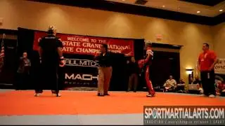 Zolt Moradi v Hamed Firouzi - Men's Sparring Final - Ocean State Grand Nationals 2013