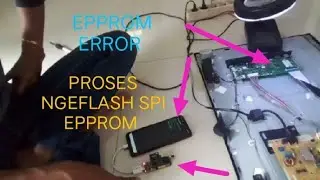 flash eeprom tv LED merk Sharp 32