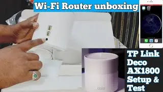 TP Link Deco AX1800 Wi-Fi 6 Mesh System Easy Guide | Deco Router unboxing 