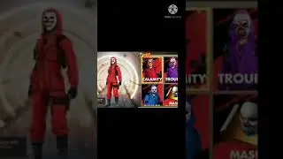 red  criminal bundle I got a rare item#grena free fire