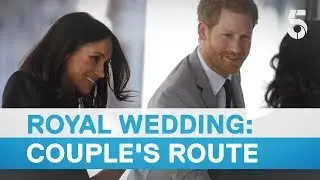 Follow the royal couple's route through Windsor | 5 News