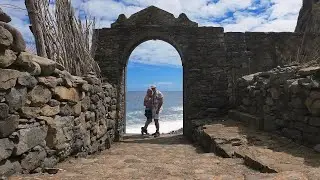 Risky hike to the ruins and the old pier of S&atilde;o Jorge (with background music) - 27.08.2022