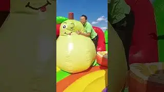 Fruit Inflatable Party🍍🍅  #jump #party #funny #inflatable