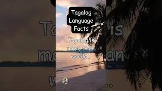Tagalog Language Facts #tagalog #language #facts