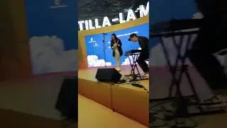 Marta Mansilla (flauta) y David Sancho (teclado) en FITUR 2025, presentaci&oacute;n de Estival Cuenca