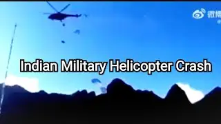 Indian Army Helicopter Crashes In Ladakh, Region | Chopper Crashed | Sohaib Bin Noor