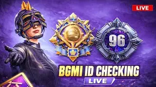 iD CHECKING live 🔥New Season is here  #bgmi