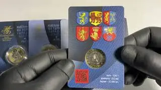 #обзор​​​​​​ #монета Животные на гербах городов Беларуси 2021 года. #Беларусь​​​​​​ #деньги #грошы