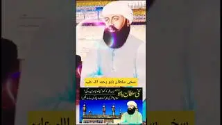 Hazrat Sakhi Sultan Bahu R A Ki Karamat | #shortsfeed #shorts