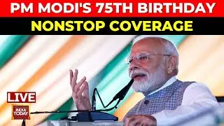 PM Modi's 75th Birthday LIVE Celebrations | PM Modi Turns 75 | BJP News | India Today LIVE