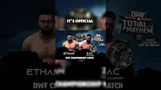 Brother vs brother for the top prize! #dwf #wwe #dwfwrestling #efed #wwe2k24