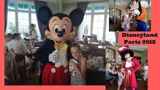 Disneyland Paris 2018 Character dining at Inventions**Disney Characters