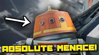 Chopper with subtitles 😂 (ABSOLUTE MENACE!) Star Wars' Ahsoka!