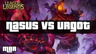 Infernal Nasus Vs Urgot - Top Lane - Season 6 - League Of Legends - HD