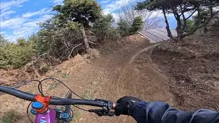 Lost in Driskos mtb trails Ioannina at 2 degrees Celsius!