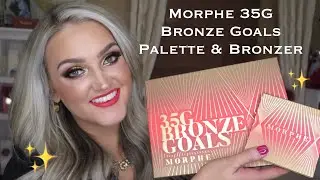 Morphe 35G Bronze Goals Palette and Bronzer ✨