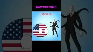 ghost fear in india vs world🌍👿 ib Idea from : @Parrgeo #shorts #viral #countryballs