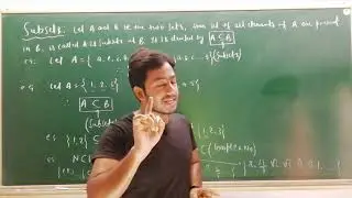 LECTURE-5 || SETS || UNIT-1|| TYPES OF SETS & INTERVALS || Amritanshu Trivedi